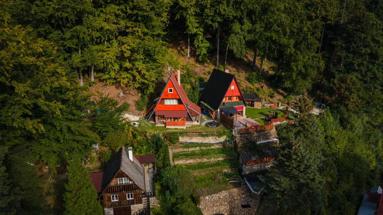Chata Vaclav Udolicko Perštejn Kültér fotó
